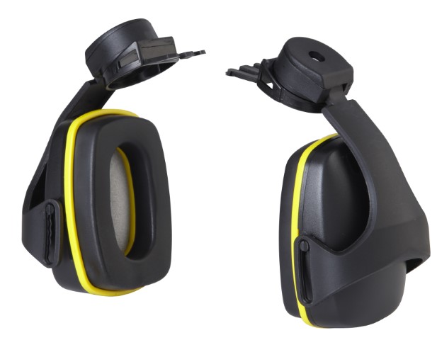 MAXISAFE EARMUFF HELMET STYLE 3017 YELLOW 26DB 